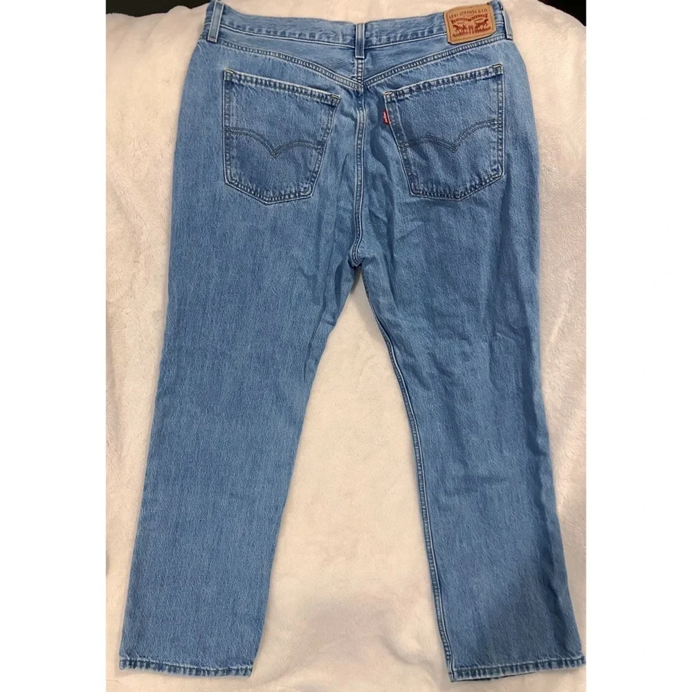 Levi's Blue Straight Leg Jeans